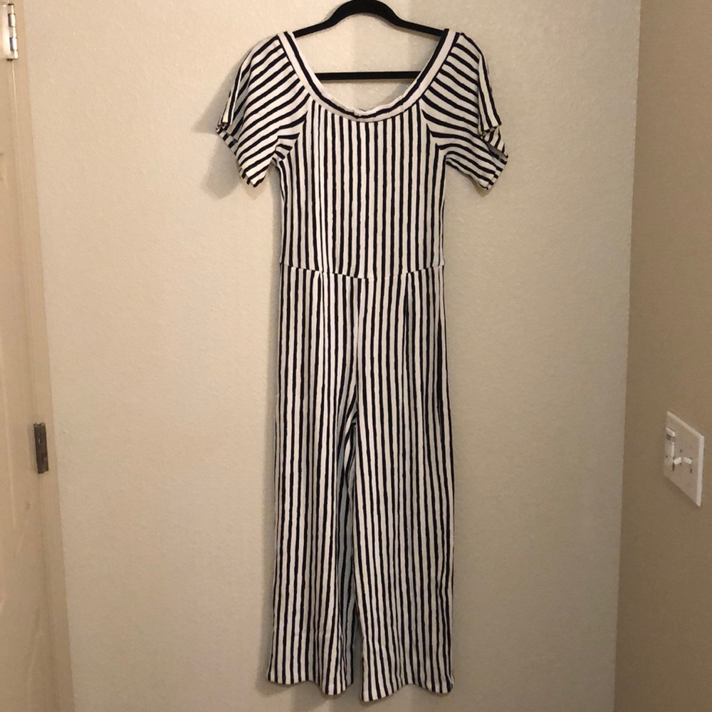 Striped Jumpsuit